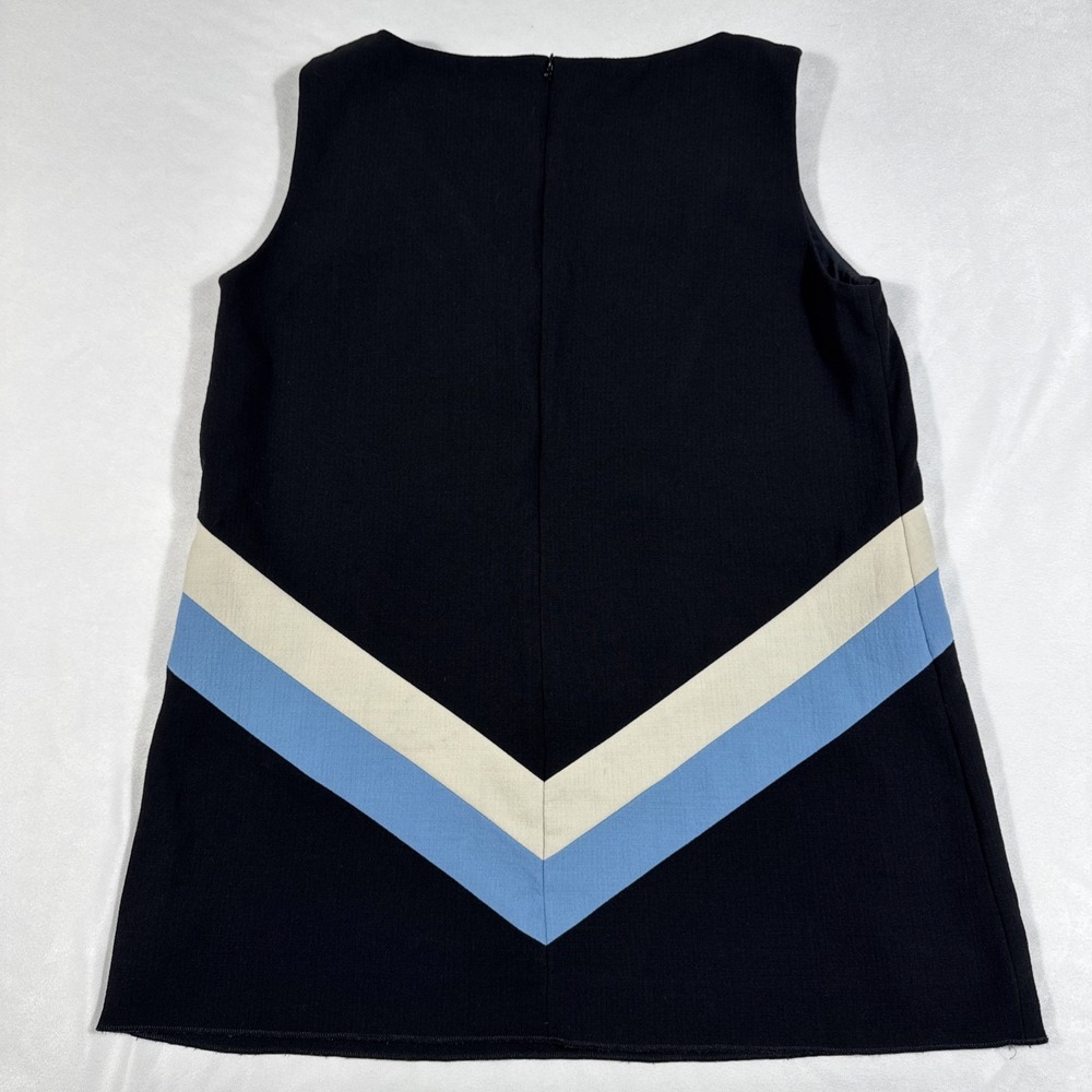 EMILIO PUCCI Top Women US 12 Multi Sleeveless Wool Blend Made‎ in Italy Stretch - Picture 6 of 10